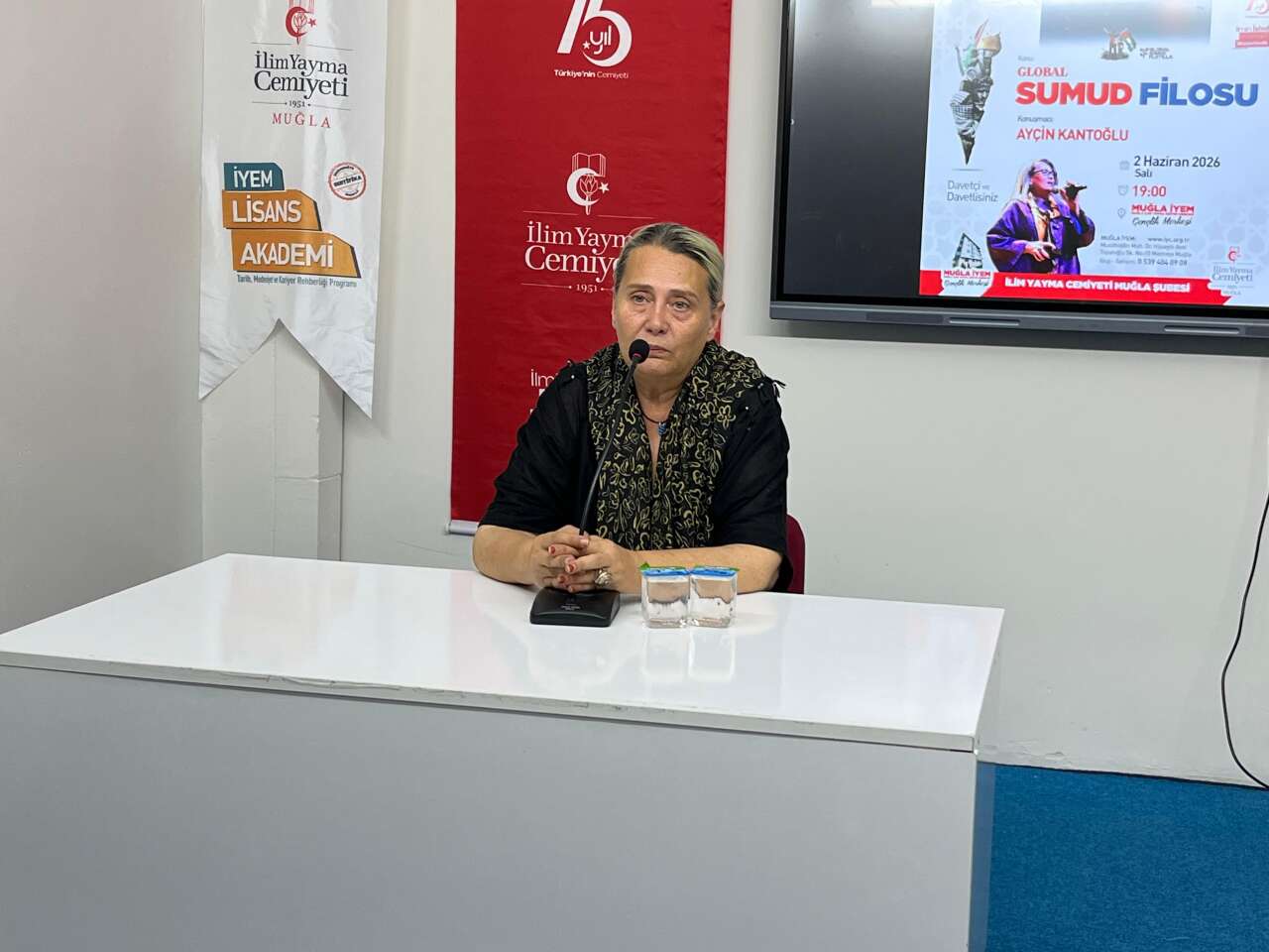 İlim Yayma Cemiyeti Muğla Şubesi'nden Filistin Konferansı 2
